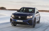 Volkswagen Touareg R 2020 official reveal images - tracking front