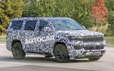Jeep Grand Wagoneer spy images - front