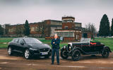 Dan Geoghegan with Jaguar I-Pace and Alvis Roadster