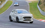 2020 Ford Puma ST prototype at Nurburgring
