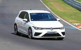 2020 Volkswagen Golf R prototype at Nurburgring