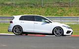 2020 Volkswagen Golf R prototype at Nurburgring