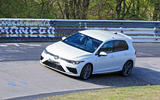 2020 Volkswagen Golf R prototype at Nurburgring