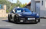 Porsche 718 Cayman GT4 RS spyshot