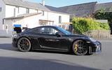Porsche 718 Cayman GT4 RS spyshot