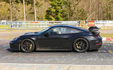 2020 Porsche 911 GT3 prototype at Nurburgring