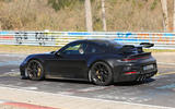 2020 Porsche 911 GT3 prototype at Nurburgring