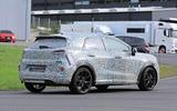 Ford Puma ST spies rear side on