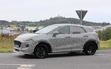 Ford Puma ST spies side front