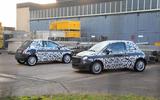 Fiat 500e new spies two