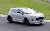 Ford Puma ST spies front side track