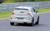Ford Puma ST spies rear track