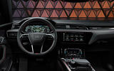 The Audi Q8 e-tron's high-definition virtual cockpit puts key driving info in your line of sight
