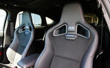 The Ford Focus RS includes branded Recaro bucket seats