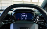 A digital Virtual Cockpit and head-up display put you in the pilot's seat of the Audi Q4 Sportback e-tron