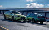 The BMW M3 and BMW M4 offer a choice of iconic saloon looks and sleek coupe style