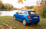 The Skoda Fabia is also perfectly refined for long drives into the country