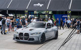 BMW M saloon fan Roland Scull took to the Goodwood hill in the passenger seat of the BMW M4 CSL