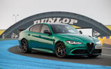 alfa romeo giulia quadrifoglio 100years review 18 static front