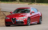 Alfa Romeo Giulia QV front three quarter 2