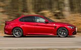 Alfa Romeo Giulia QV side
