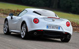 Alfa Romeo 4C rear three quarter