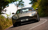 Aston Martin DB11 on Italian roads