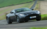 Aston Martin DB11 front quarter tracking