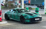 Aston Martin DBS successor camo front