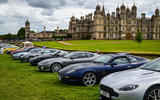 Lined up in front of Burghley House