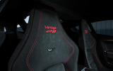 Aston Martin Vantage GT8 stitched seats
