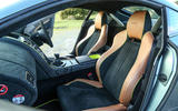 Aston Martin V8 Vantage AMR front seats