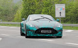 Aston Martin Vantage 2024 камуфляж перед1