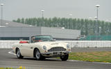Aston Martin Works electric DB6 Volante - cornering