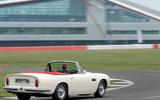 Aston Martin Works electric DB6 Volante - cornering