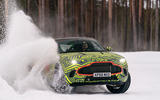 Aston Martin DBX winter testing