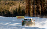 Aston Martin DBX winter testing