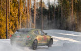Aston Martin DBX winter testing