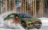 Aston Martin DBX winter testing