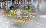 Aston Martin DBX winter testing