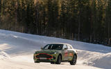 Aston Martin DBX winter testing