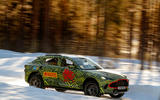 Aston Martin DBX winter testing