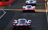 Aston Martin Valkyrie driven by Red Bull F1 drivers - pit lane
