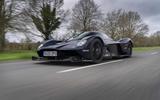 Aston Martin Valkyrie road testing side low