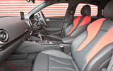 Audi A3 Saloon front seats