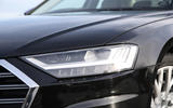 Audi A8 50 TDI LED headlights