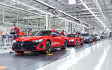 Audi E tron GT Audi R8 2022 production line