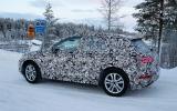 Audi Q5 spy shots winter testing
