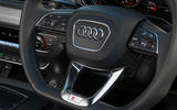 Audi Q5 55 TFSIe quattro steering wheel