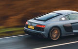 Audi R8 V10 Performance RWD Edition rear half tracking